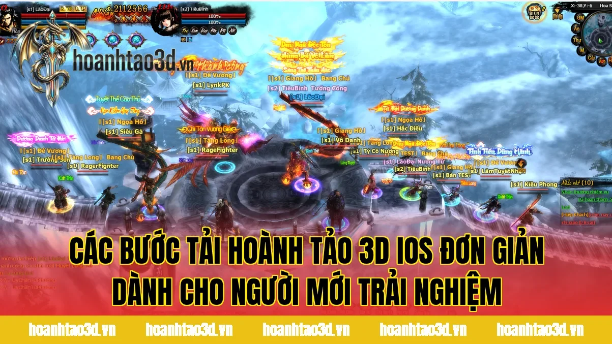 Các bước tải Hoành Tảo 3D iOS đơn giản dành cho người mới trải nghiệm