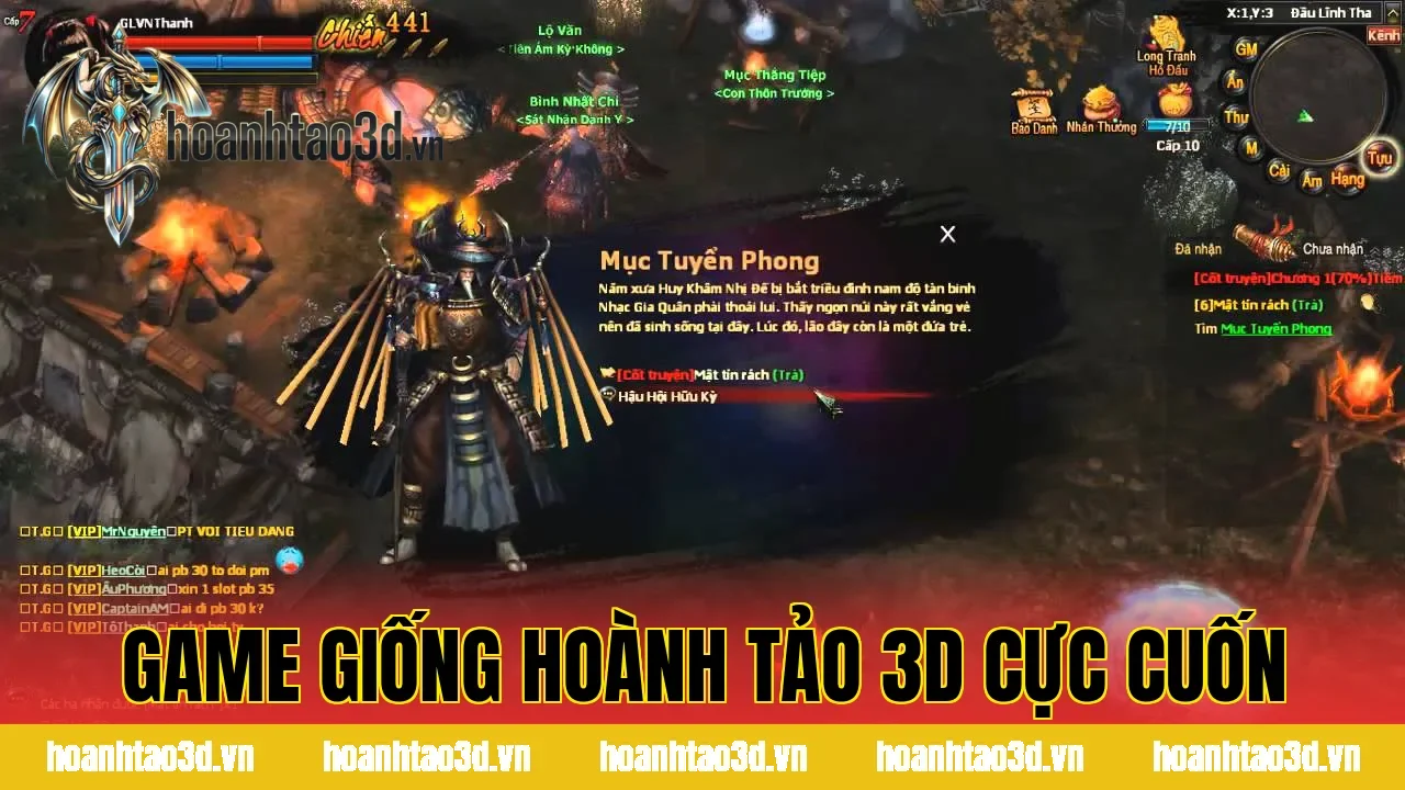 Game Giống Hoành Tảo 3D Cực Cuốn