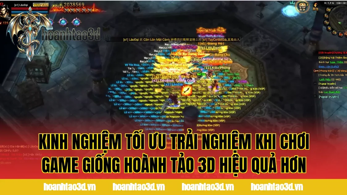 Kinh nghiệm tối ưu trải nghiệm khi chơi game giống Hoành Tảo 3D hiệu quả hơn